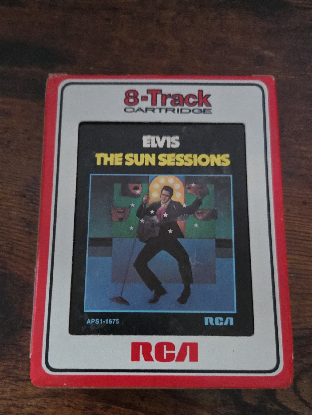 8 Track Tape Rare ELVIS SUN Sessions on RCA includes first 5 recordings